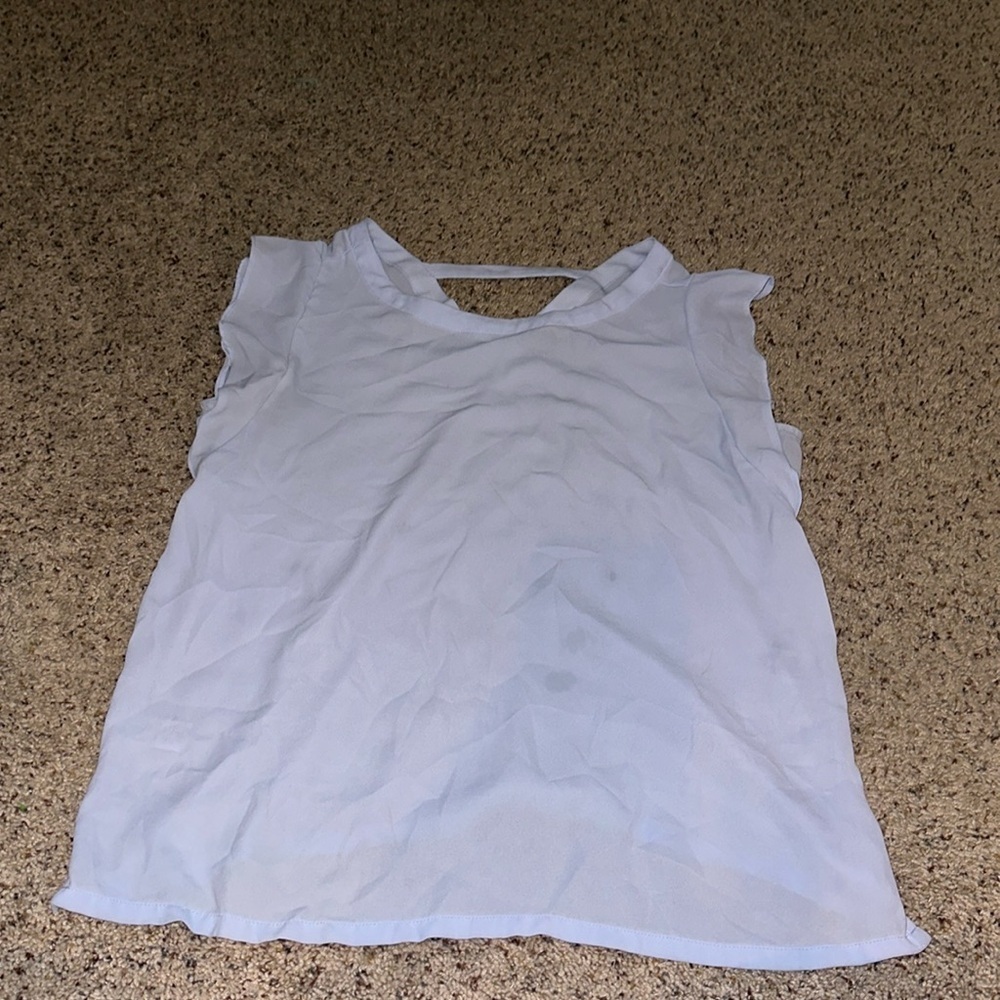 Loft light blue work top